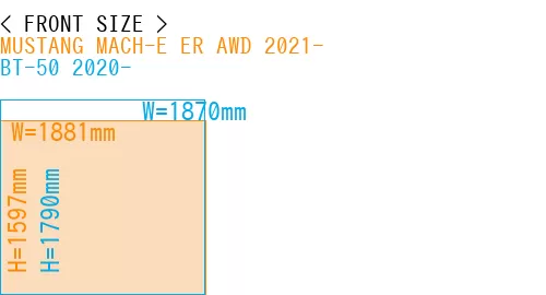 #MUSTANG MACH-E ER AWD 2021- + BT-50 2020-